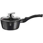 Berlinger Haus Marmeren sauspan met deksel, 16 cm, Carbon Pro, , BH 6907