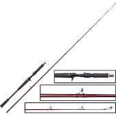 Westin W6 Jerkbait-t Baitcasting Rod Zwart 1.95 m / 40-130 g