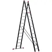 Altrex Mounter ZR 2070 Reformladder - Aluminium - 2 X 14 Sporten - Max. Werkhoogte 7,75m - Met Stabiliteitsbalk