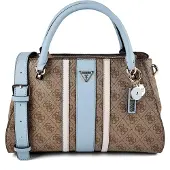 GUESS Dames Bruine schoudertas Noelle (OSFA), Casual, Polyurethaan HWBS9672070
