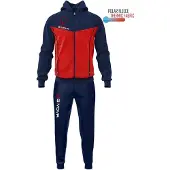 Givova Visa Melange Tracksuit Rood,Zwart 4XL Man