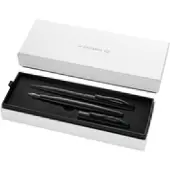 Pelikan Jazz – geschenkset – vulpen – balpen – carbon (zwart)