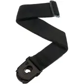 Daddario 50PLA05 Planet Lock Guitar Strap Black