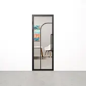 Barnwoodweb Binnendeur Arc zwart