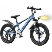 Azaris KINDERFIETS 20 INCH SCHIJVEN ZIJWIELEN SCHOKBREKER DERAILLEUR