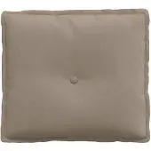vidaXL Rugkussen Zwart 80 x 50 cm Microvezel Stof