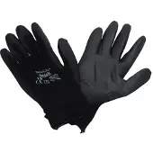 Ansel Mechanische bescherming HyFlex 48-101 Werkhandschoenen PU (Polyurethaan) Zwart Maat 10 12 Paar