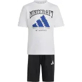 Adidas Trainingspak 'x Minecraft' blauw / zwart / wit