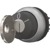 Eaton 111790 M22-WS-MS2 Sleutelknop Kunststof frontring Sleutel Zwart 1 stuk(s) Piece