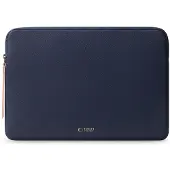 TechProtection Fleece MacBook 15 / 16 Inch Sleeve Donkerblauw