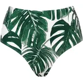 SugarShape Bikinibroek 'Monaco' smaragd / wit