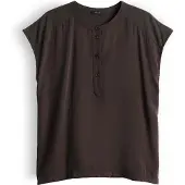 Opus Blouse 'Sajula' donkerbruin