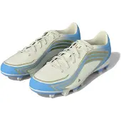 Adidas F50 Messi Club Gras / Kunstgras Voetbalschoenen (MG) Wit Lichtblauw Goud
