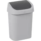 Allibert by KETER Mistral afvalbak swing 9 liter soft grey |