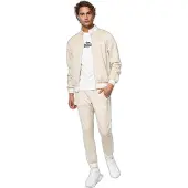 Lonsdale Trainingspak 'ASHWELL' sand / wit