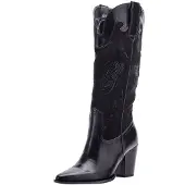 Elara Cowboylaarzen zwart