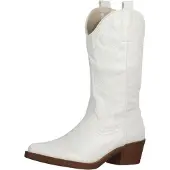 Elara Cowboylaarzen wit