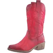 Elara Cowboylaarzen rood