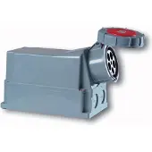 Pce Twist 145-6 CEE-wandcontactdoos 125 A 5-polig 400 V 1 stuk(s)