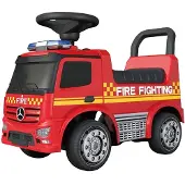 BabyTrold Mercedes Fire Truck Ride-on Rood Kinderen