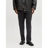 Jack & Jones Plus Chino 'JPSTMarco JJDave' zwart / wit