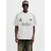 Jack & Jones Shirt zwart / wit