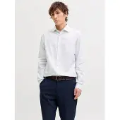 Jack & Jones Zakelijk overhemd 'JPRBLAParker' wit