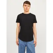 Jack & Jones Shirt 'JJENoa' zwart / wit