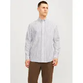 Jack & Jones Overhemd greige / wit
