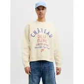 Jack & Jones Sweatshirt blauw / rood / wolwit