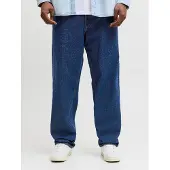 Jack & jones Plus Jeans 'JJIChris JJOrginal' blauw denim