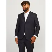 Jack & Jones Plus Size Regular Fit Blazer 60 Zwart