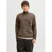 Jack & Jones Trui 'JPRBLAMilano' chocoladebruin