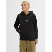 Jack & Jones Junior Sweatshirt 'JJESoho' zwart / wit