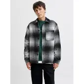 Jack & Jones Overhemd 'JJZAC' zwart / wit