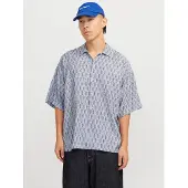 Jack & Jones Overhemd navy / wit