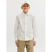 Jack & jones Junior Overhemd 'JJEBreeze' wit