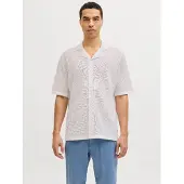 Jack & jones Gebreid vest 'JJCHRIS' wit