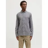 Jack & jones Premium Overhemd 'JPRBLUBarkley' grijs