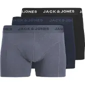 Jack & Jones Junior Onderbroek 'JACJeremiah' navy / smoky blue / zwart / wit