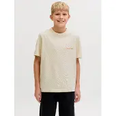 Jack & Jones Junior Shirt lichtbeige / oranje