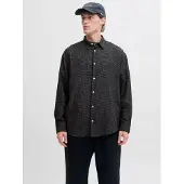 Jack & Jones Overhemd antraciet / lichtgrijs