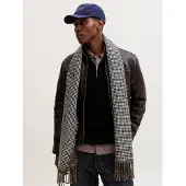 Jack & Jones Sjaal bruin / groen / offwhite