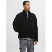 Jack & Jones Fleece jas zwart