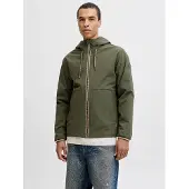 Jack & Jones Tussenjas groen / oranje / wit