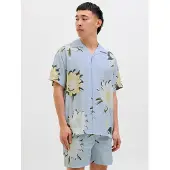Jack & Jones Overhemd lichtblauw / pasteelgeel / olijfgroen / offwhite