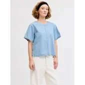 JJXX Blouse 'JXMaxine' blauw denim