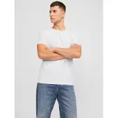Jack & Jones Shirt 'Essentials' zwart / wit