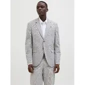 Jack & jones Colbert zilvergrijs / wit