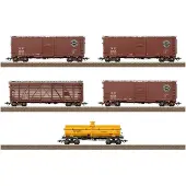 Trix T24915 Goederenwagen DC H0 US goederenwagon-set „Southern Pacific” - 5-delig